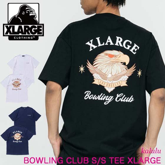 XLARGE Tシャツ BOWLING CLUB S/S TEE メンズ 男子 カジュアル ストリー...