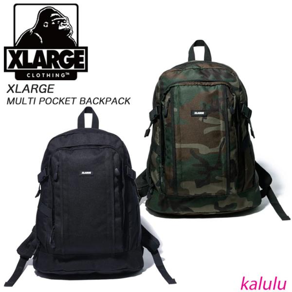エクストララージ XLARGE リュック MULTI POCKET BACKPACK メンズ 大容量...