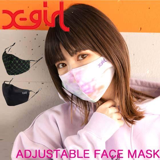 X-girl マスク ADJUSTABLE FACE MASK レディース 105215054013...