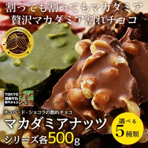 割れチョコ チョコレート マカダミアナッツ 5...の詳細画像1