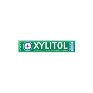 ロッテ ロッテ キシリトールガム ライムミント 21g（14粒入）×5個 XYLITOL ガムの商品画像