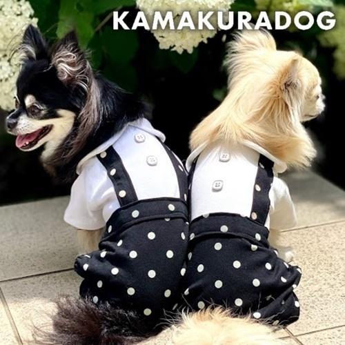 蝶ネクタイつなぎ　犬の洋服