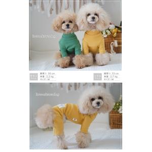 トイプードル 服 鎌倉カラーつなぎ 犬服 つな...の詳細画像5
