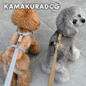 フロントクッションハーネス＆リード　犬の服｜鎌倉DOG Yahoo!店