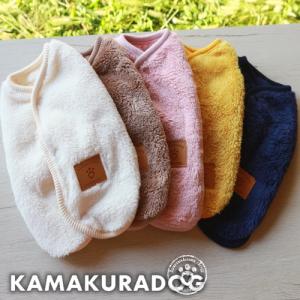 ぬくもりベスト　犬の服｜kamakuradog