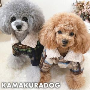 ブリティッシュチェックコート　犬の服｜kamakuradog