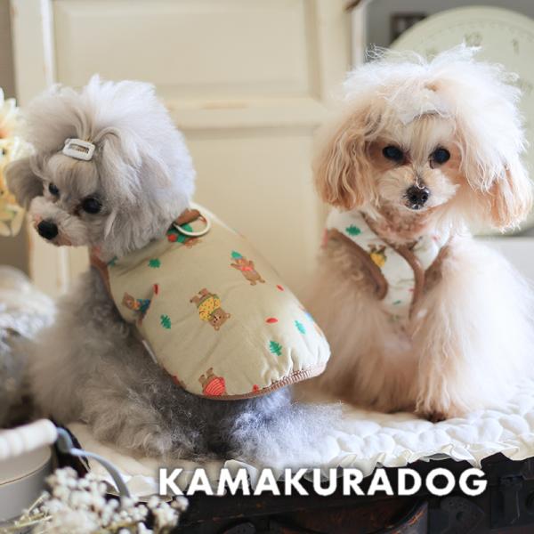森のくまさんベスト　犬の服