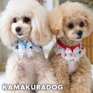 うっとりフラワースカーフ　犬の服｜kamakuradog