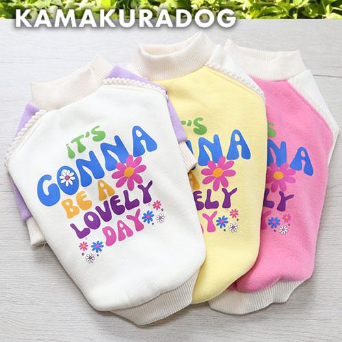 LOVELY DAYトレーナー　犬の服