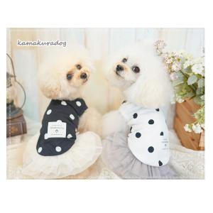 犬の服 モノトーンタンクの詳細画像3