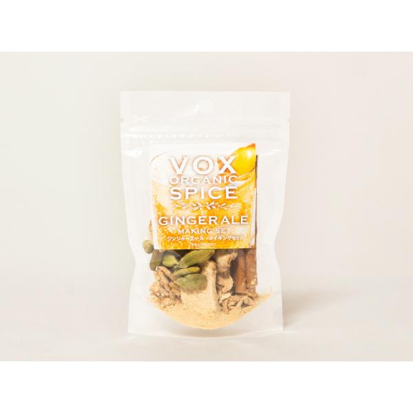 3550/【voxspice】オーガニック クラフト ジンジャーエール メイキングセット 24g J...