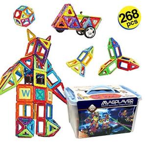 マグプレイヤー Magplayer 268ピース フルパーツセット 収納ケース付き おもちゃ 磁石 プレゼント ギフト 誕生日 クリスマス Magplayer 268 おもちゃとホビー Shop Shimataro 通販 Yahoo ショッピング