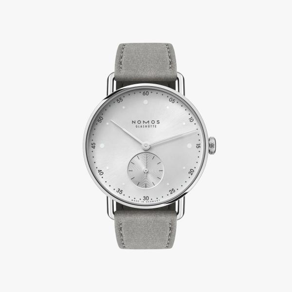 【正規品・メーカー保証付き】ノモス NOMOS メトロ 33 オールシルバー33mm 1122 NM...