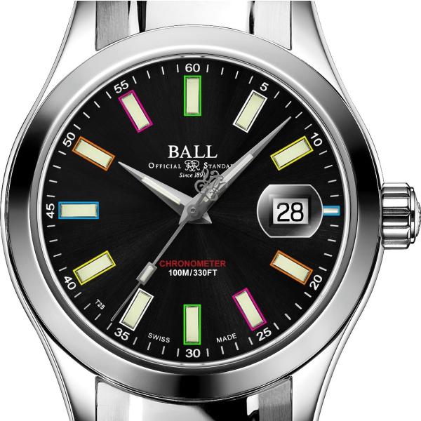 【正規品・メーカー保証付き】BALL WATCH マーベライト レインボー・エディション クロノメー...