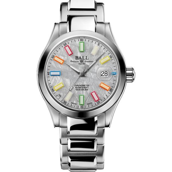 【正規品・メーカー保証付き】BALL WATCH マーベライト クロノメーター 40 メテオライト ...