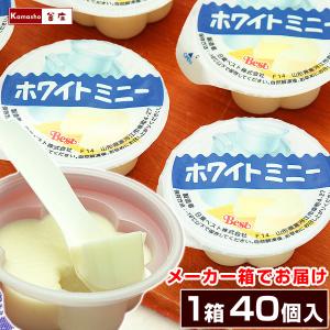 学校給食デザート ホワイトミニー 40ヶ入 1箱 冷凍 バラ詰め 業務用 メーカー箱なのでギフト包装不可