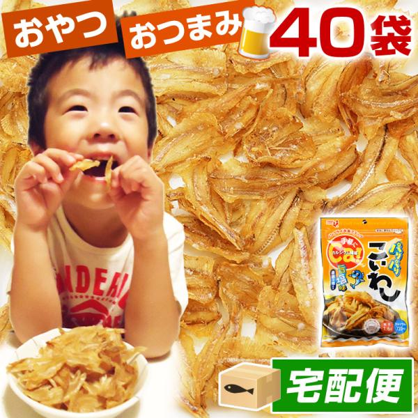 宅配便 パリパリこいわし 旨塩味 35g 40袋 井上食品 いわし チップス お魚チップス ノンフラ...