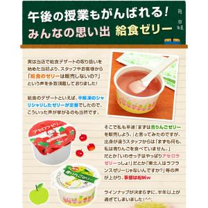 学校 給食 ゼリー 4種セット アセロラゼリー...の詳細画像3