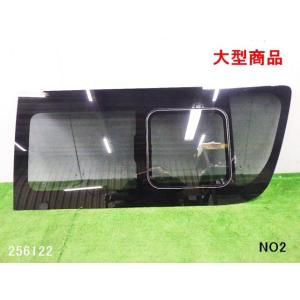 新車外し　200系ハイエースバン用 サイド小窓ガラス　左右セット 美品】トヨタ 200 ハイエース レジアスエース 純正 右スライドドア