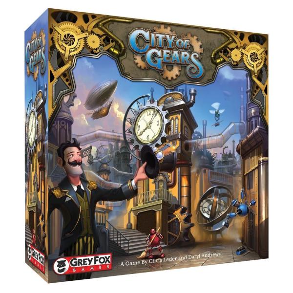 Grey Fox Games: City of Gears Strategy Board Game ...