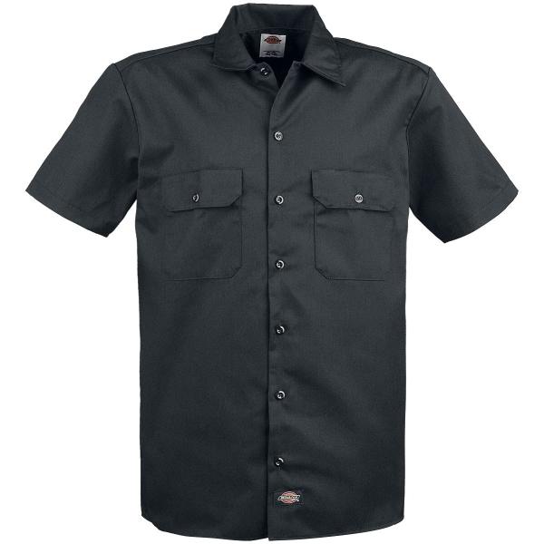 Dickies mens Short Sleeve Work Big and Tall Button...