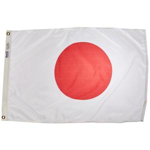 Annin Flagmakers Japan Flag USA-Made to Official United Nations Design Specifications 2 x 3 Feet (Model 194304)｜kame-express