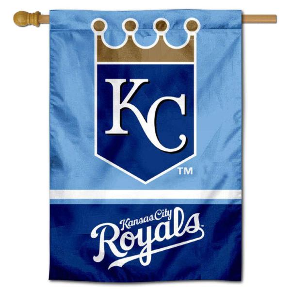 KC Royals Two Sided House Flag