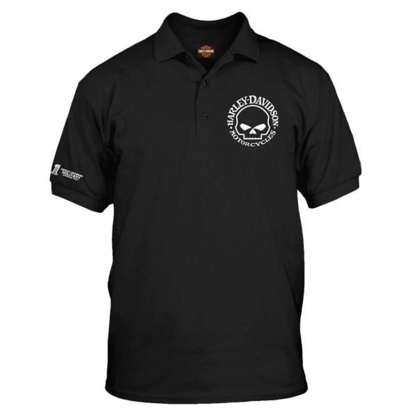 Harley-Davidson Military Men&apos;s Polo Shirt - Willie...