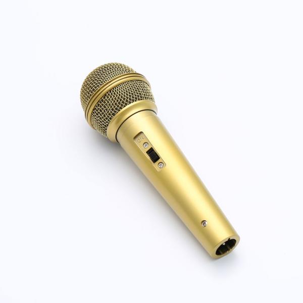 The Cosplay Company Gold imitation microphone