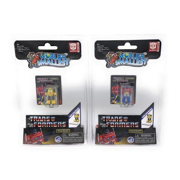 World&apos;s Smallest Transformers Bundle Set of 2 Mini...