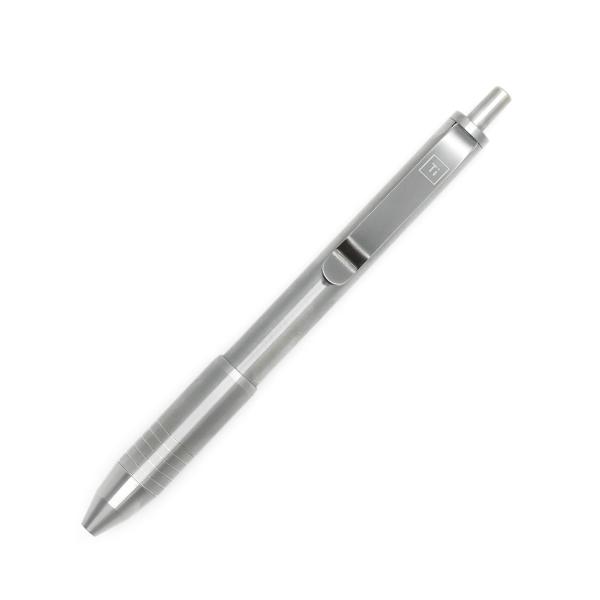 BIG IDEA DESIGN Ti Click EDC Pen - Machined Raw