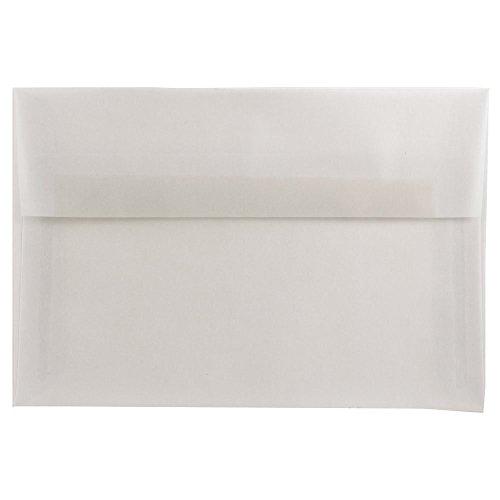 JAM PAPER A8 Translucent Vellum Invitation Envelop...