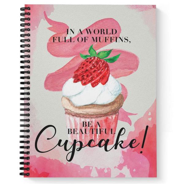Gotcha Covered Notebooks Softcover Be A Cupcake 8....