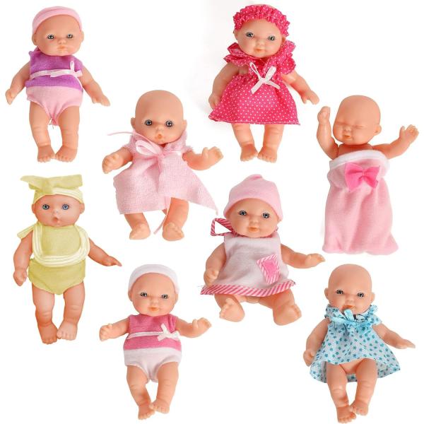 Mommy &amp; Me Baby Doll Set Mini Baby Dolls Collectio...