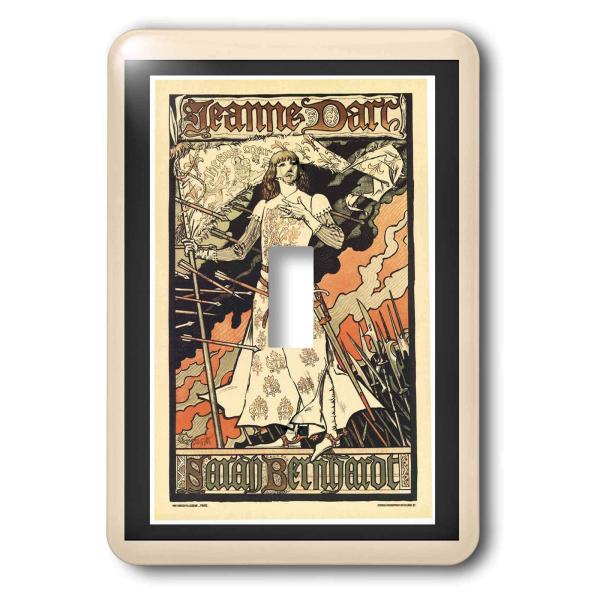 3dRose lsp_43806_1 Joan of Arc Art Nouveau Poster ...