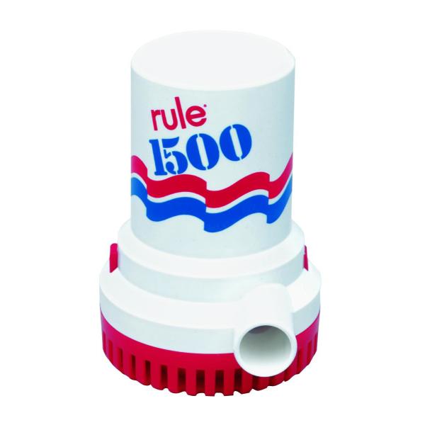 Rule 03 Bilge Pump 1500 GPH Non-Automatic 24 Volt ...