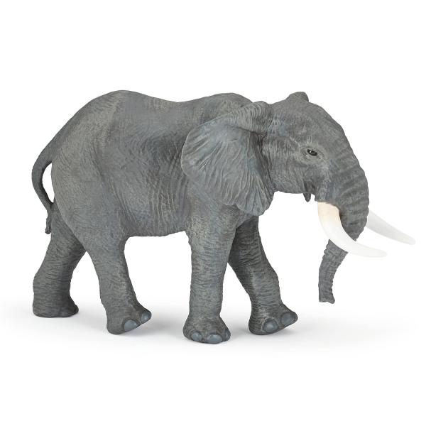Papo Large African Elephant Figure Multicolor