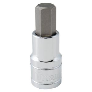 Titan 15612 1/2-Inch Drive x 12mm Hex Bit Socket