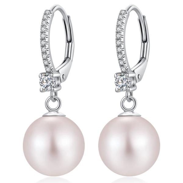 Pearl Earrings by Han han Jewelry