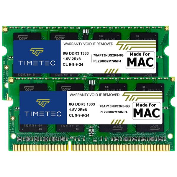 Timetec 16GB KIT(2x8GB) Compatible for Apple DDR3 ...