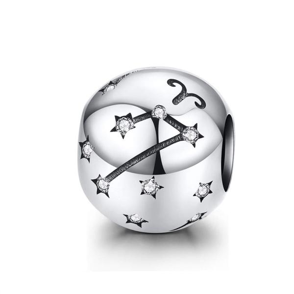 Constellation Charm 925 Sterling Silver Aries Char...