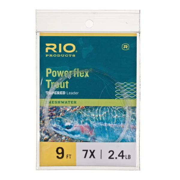 RIO Products Powerflex Trout Leaders 9ft 5X 6 PK