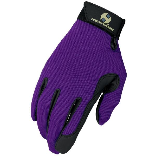 Heritage Performance Gloves Size 4 Purple