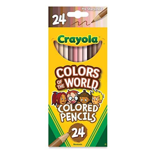 CRAYOLA Colours of The World Colouring Pencils - A...