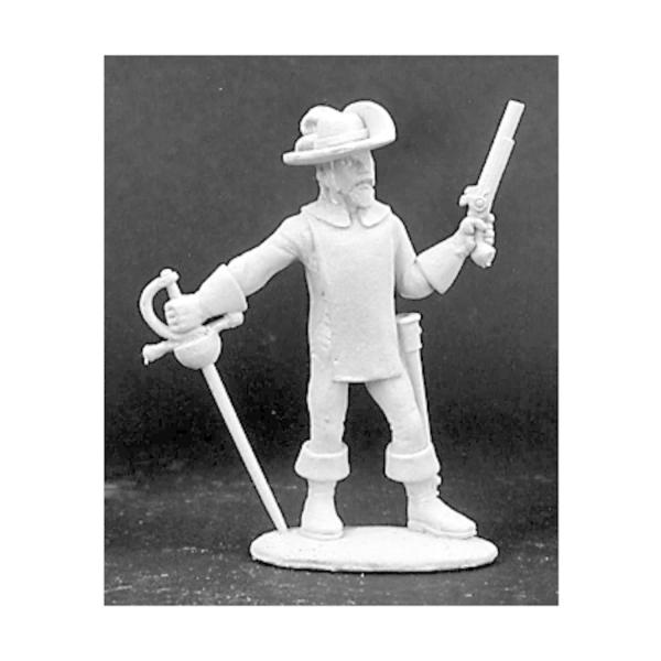 Reaper Miniatures Alfonso Musketeer #03011 Dark He...