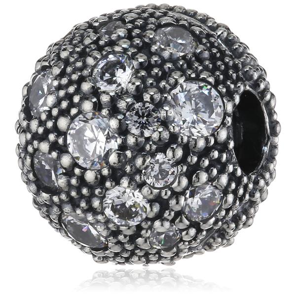 Pandora Cosmic Stars Fixed Silver Clip Charm with ...