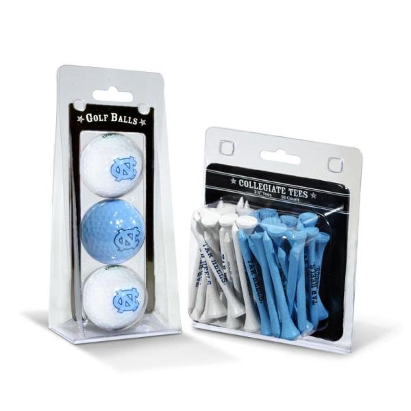 Team Golf NCAA North Carolina Tar Heels 3 Golf Bal...