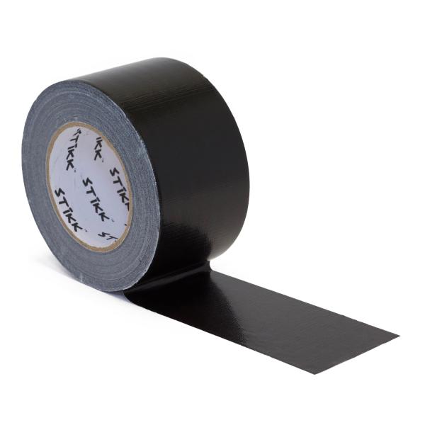 STIKK Duct Tape - Black Duck Tape - 3 inch x 60 Ya...