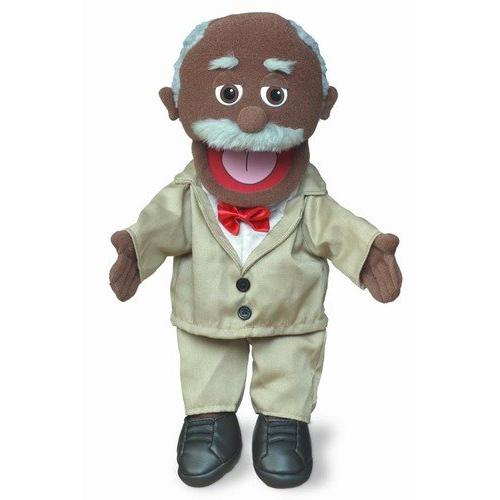 14 Pops Black Grandfather Hand Puppet