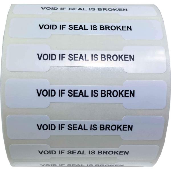 Void If Seal is Broken Food Tamper Evident Labels ...